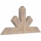 Ekena Millwork Saratoga Smooth Timber Gable Bracket, Douglas Fir, 48"W x 24"H x 3 1/2"D x 5 1/2"F, 12/12 Pitch GBW048X24X0406SAR00SDF - alternate 2